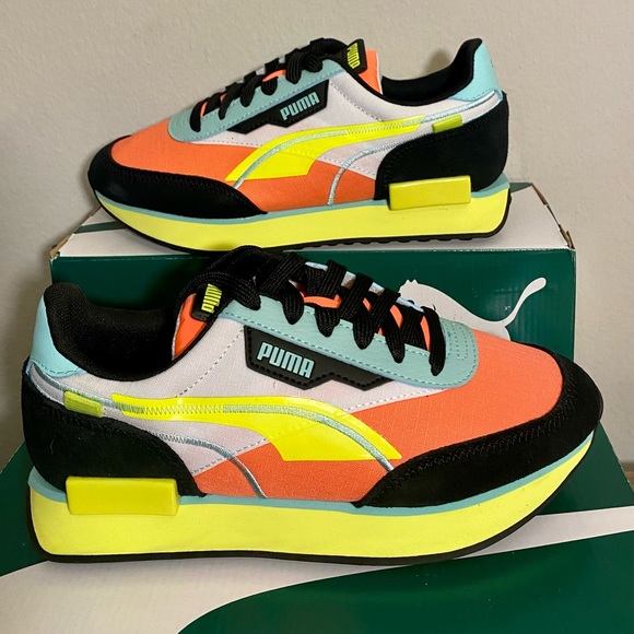 Puma Shoes - Double Puma Sign Future Rider Twofold  Puma ST  Brand New W/Box Be Bold Be You!!